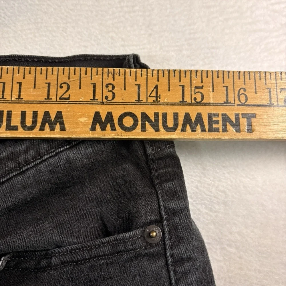Levis 511 Jeans Slim Fit Medium Wash Stretch Denim Mens 32x34 Black Classic